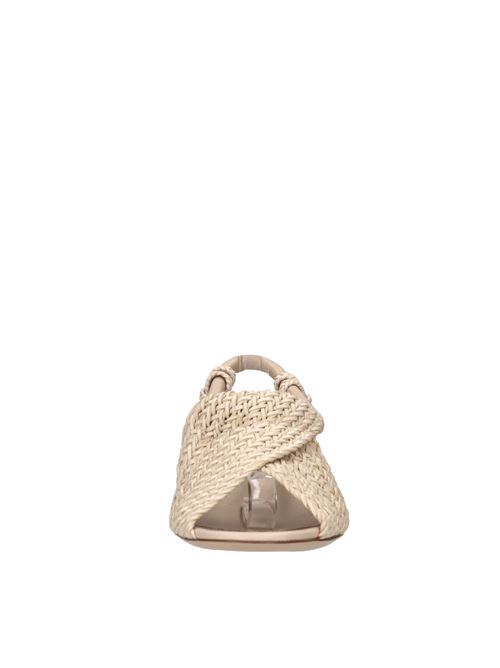 Sandali Hanoi in pelle e corda CASADEI | 1L359J0501SPIAGGIA ROSA